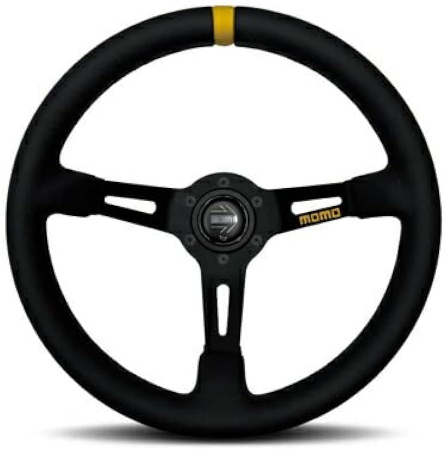 Amazon | MOMO ステアリング MOD.08 330mm ブラックレザー ブラック