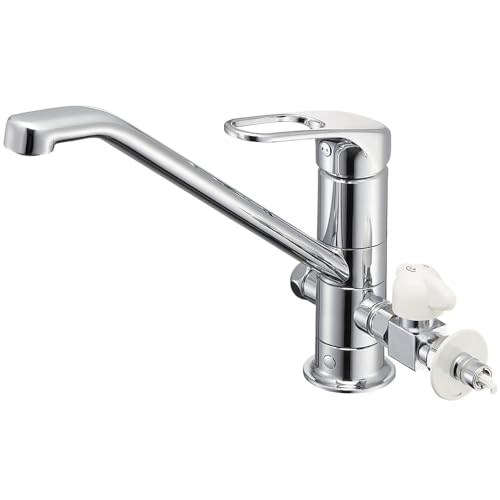 SANEI シングルワンホール分岐混合栓 寒冷地 K87112ETJK-V2S (水栓金具