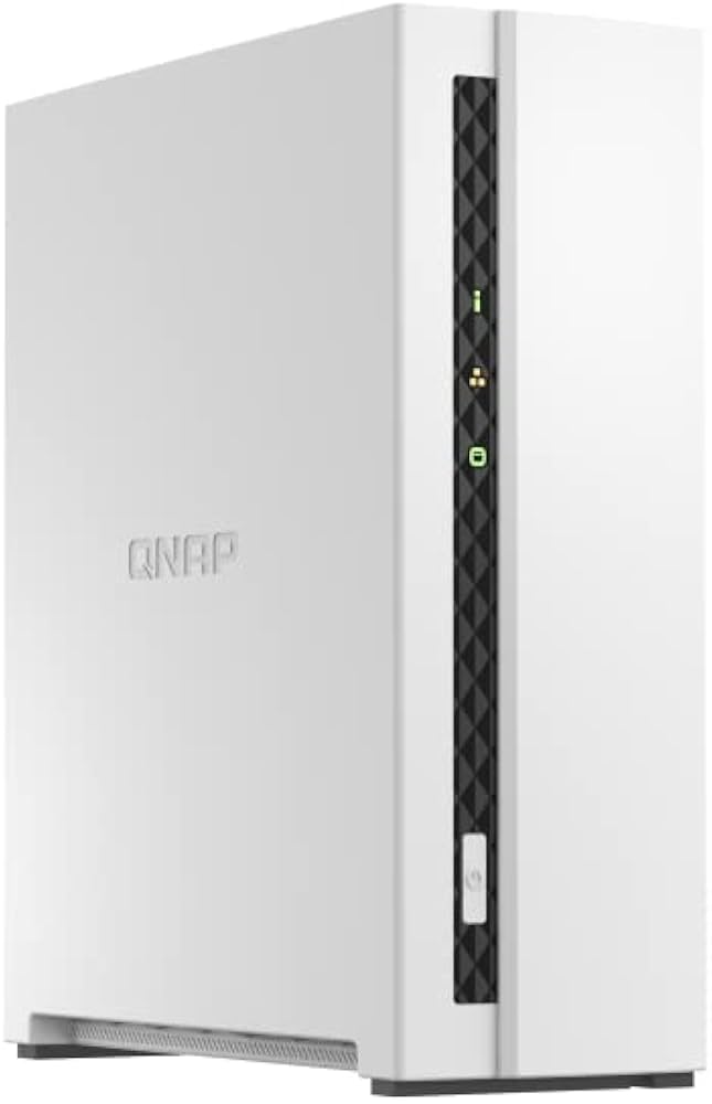 QNAP TS-133-US 1 Bay Affordable Desktop NAS with ARM Cortex-A55
