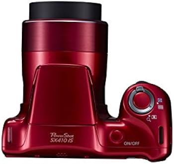 Amazon.com: Canon PowerShot SX410 is (Red) : Office Products