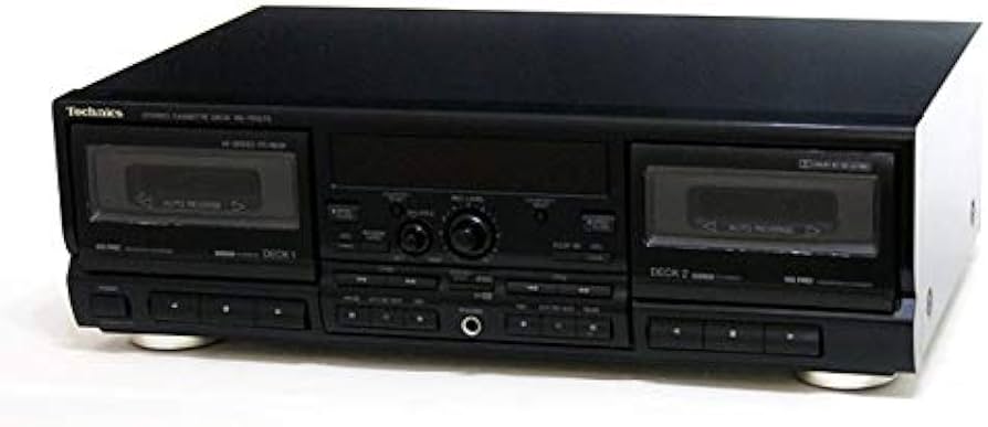 Amazon.com: Technics RS-TR575 - Dual cassette deck - black