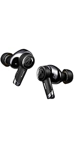 Amazon.co.jp: Audio-Technica ATH-TWX9MK2 BK(E) Noise Canceling