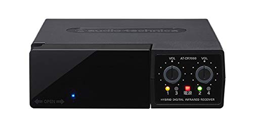 Amazon | audio-technica 赤外線コードレスレシーバー AT-CR7000 (2MHz
