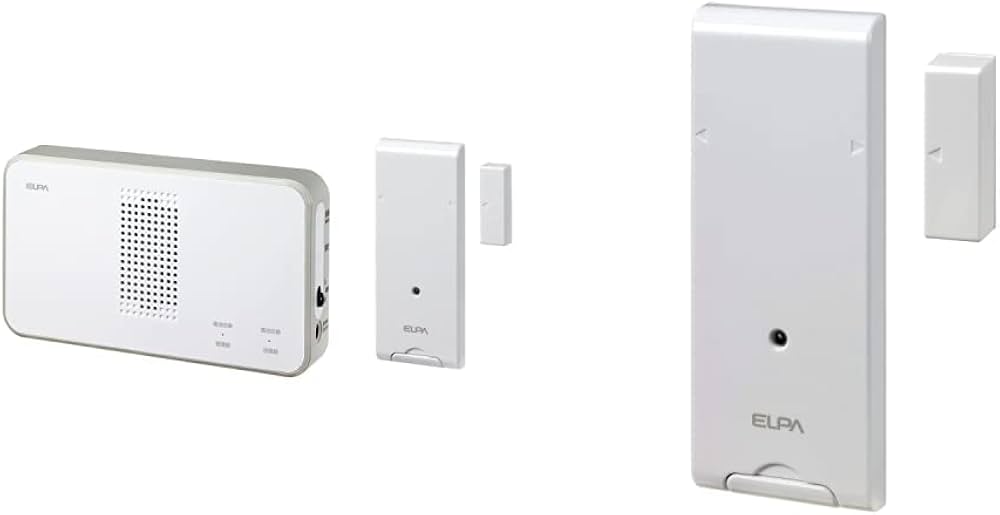 Amazon.co.jp: 朝日電器 ELPA ワイヤレスチャイムドア開閉センサー
