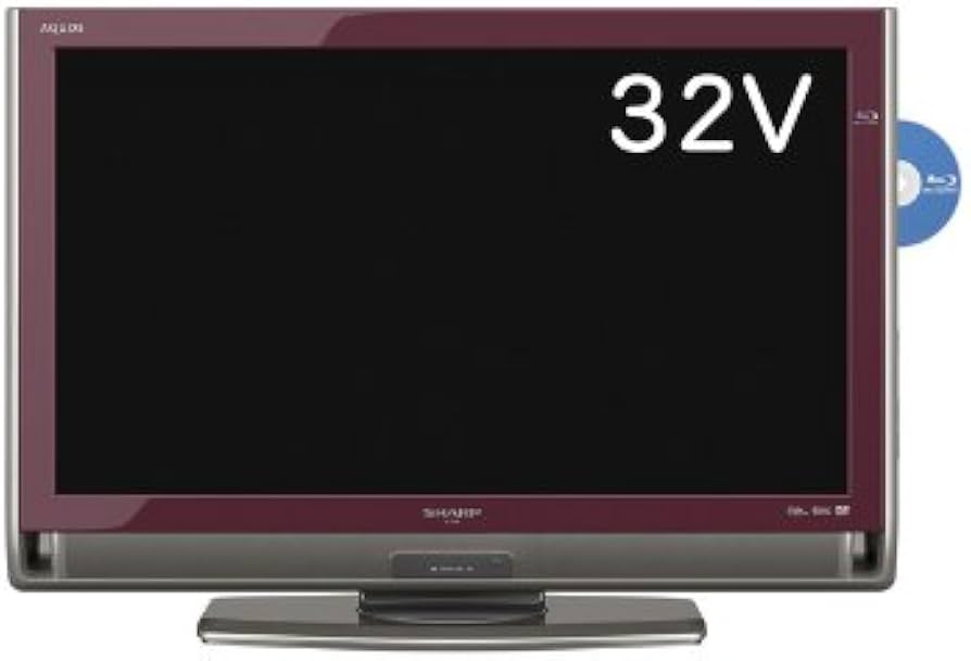 Amazon | SHARP 32V型 ハイビジョン 液晶テレビ レッド AQUOS LC-32DX3