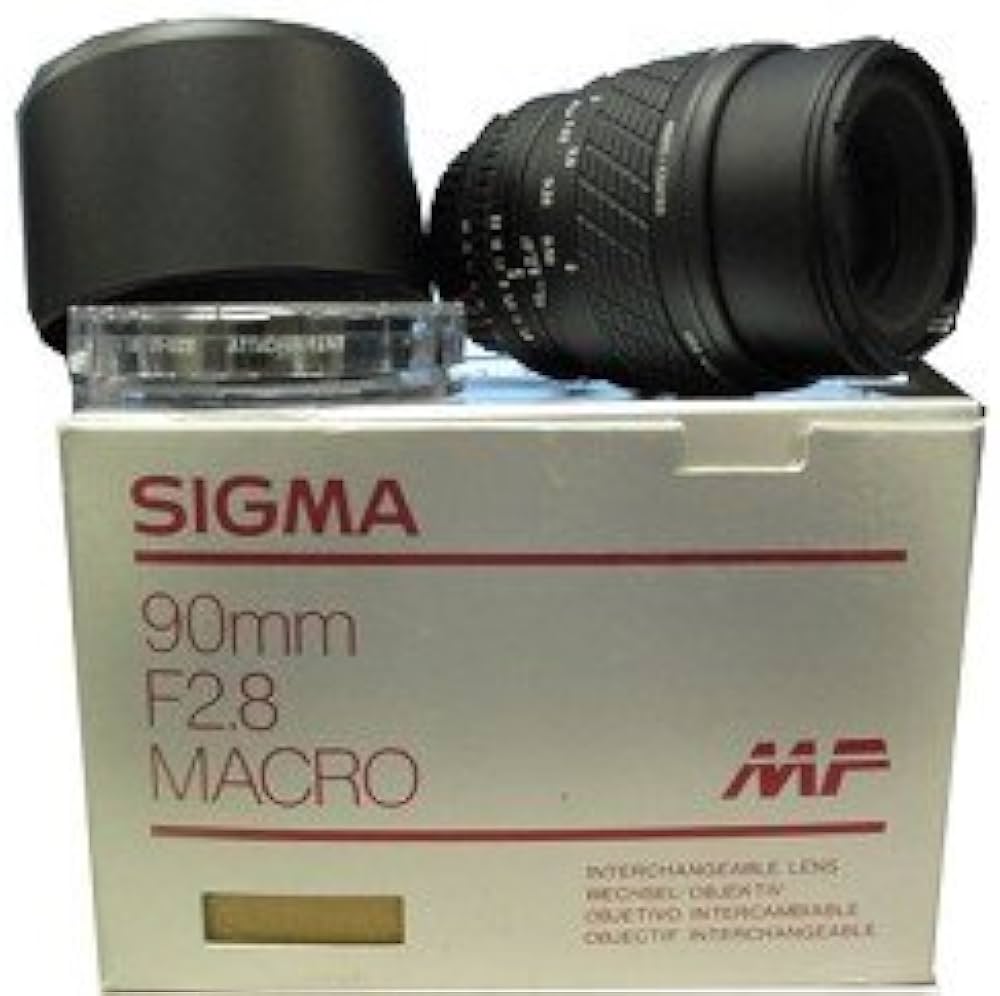 Amazon.co.jp: Sigma 90 mm f / 2.8マクロAF – Openボックス : 家電