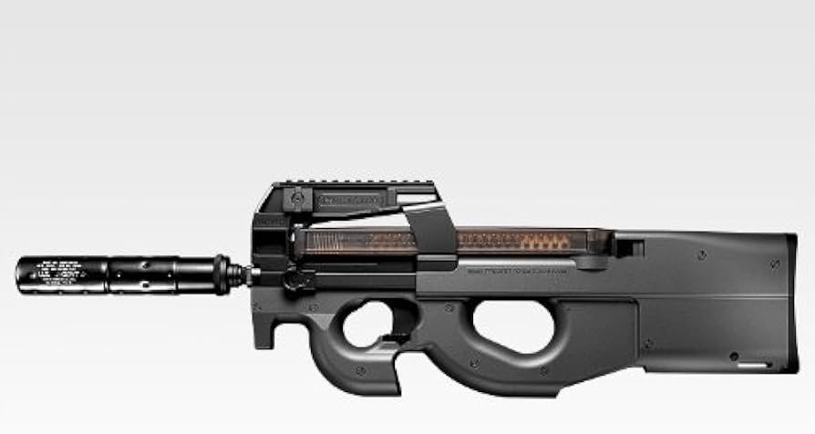 Amazon | 東京マルイ 電動ガン P90 TR サイレンサー付き ニッケル