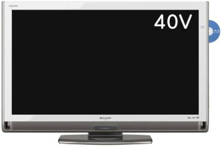 Amazon.co.jp: Sharp Aquos LC-40DX3-W 40V LCD TV, Full High