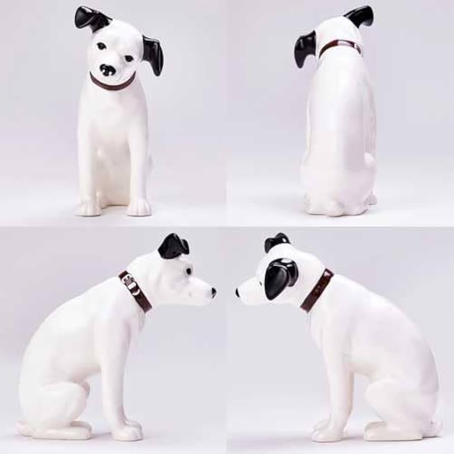 Amazon.co.jp: ビクター ニッパー 陶器置物 21cm / VICTOR NIPPER 品