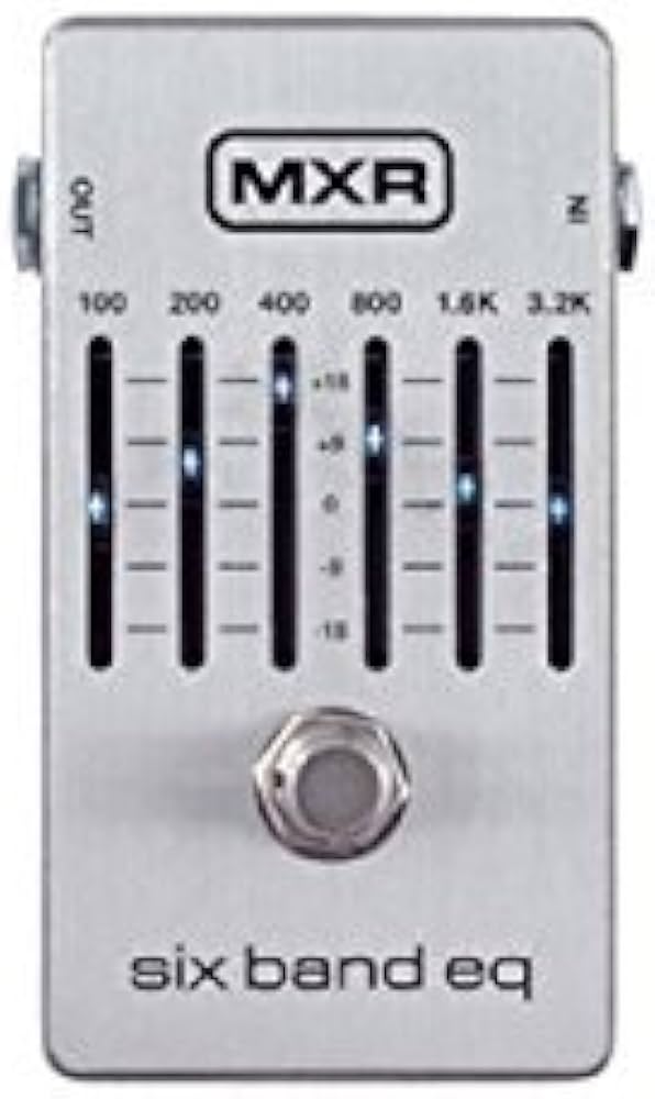 Amazon.co.jp: MXR M109S Six Band Graphic EQ 6バンドグラフィック