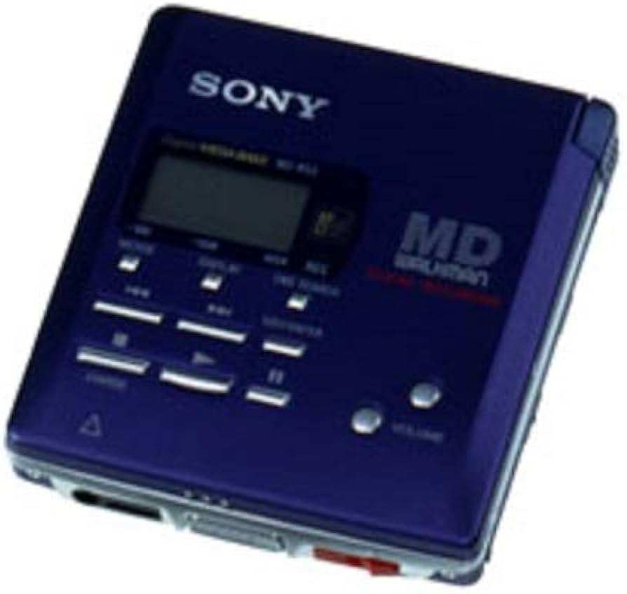 Amazon | SONY ソニー MZ-R55 ブルー ポータブルMDレコーダー （MDLP非