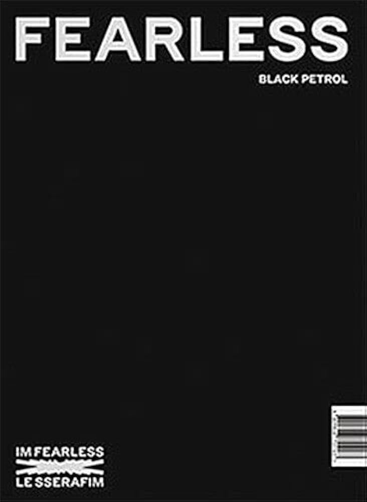 DREAMCATCHER - LE SSERAFIM FEARLESS 1st Mini Album ( BLACK PETROL