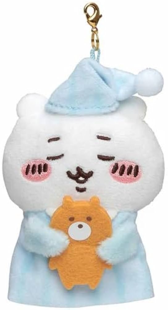 Amazon.co.jp: ちいかわ おやすみベッドと繋がるマスコットセット