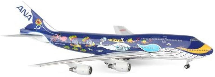 Amazon.co.jp: 全日空 ANA JA8963 マリンジャンボ B747-400D 1/400