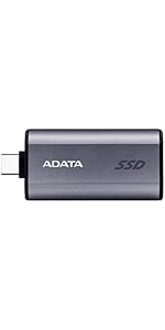 Amazon | 【エイデータ】 外付けSSD 500GB SC610 USB 3.2 Gen2 最大
