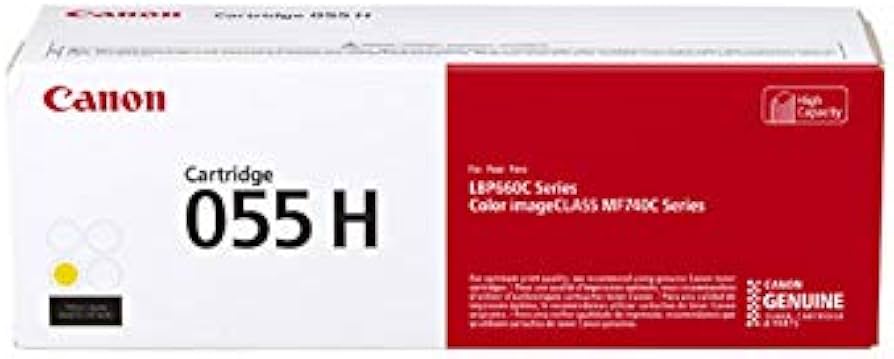 Amazon.co.jp: 【純正品】CANON トナーカートリッジ055H 4色5本セット