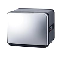 Amazon | タオルウォーマー C-080 (前開き) シルバー・ブラック 8L 高