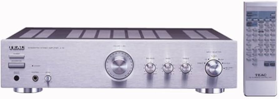 Amazon.co.jp: TEAC インテグレーテッドステレオアンプ シルバー A-1D