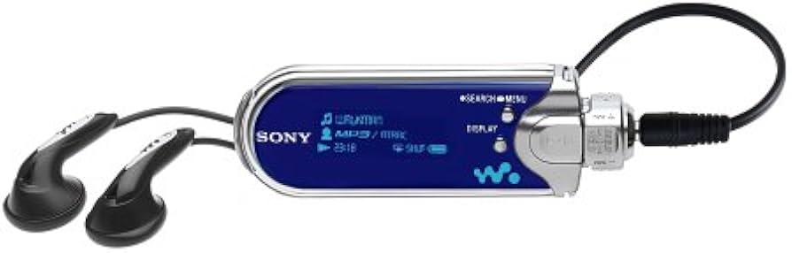 ポータブルプレーヤー Sony Walkman NW-E405 BLUE SONY NW-E405 Net