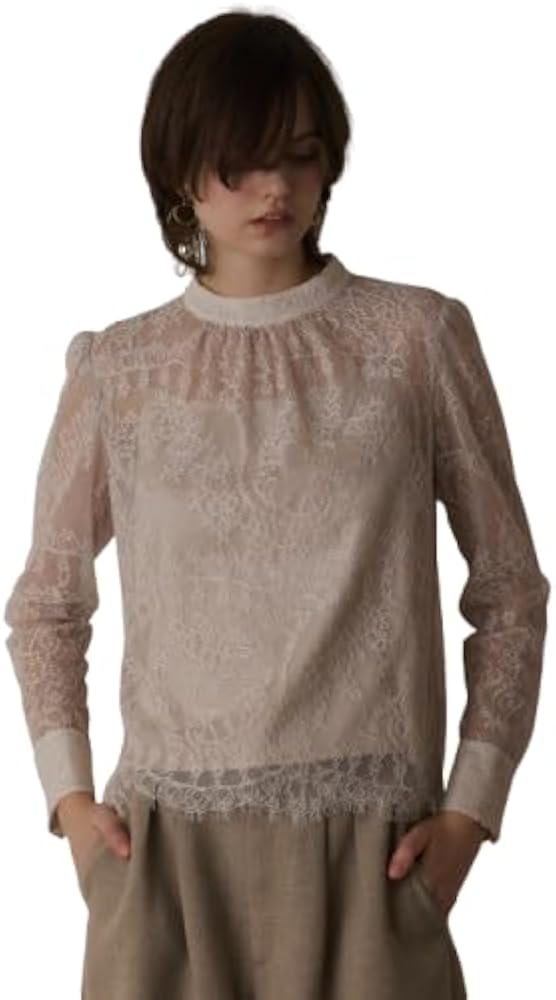 Amazon | [グレースコンチネンタル] モダン 2025SSシアーレーストップ