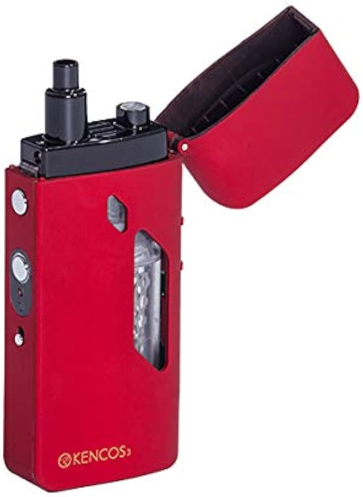 Amazon | ポータブル水素ガス吸引具【KENCOS3(ケンコス3)】 レッド