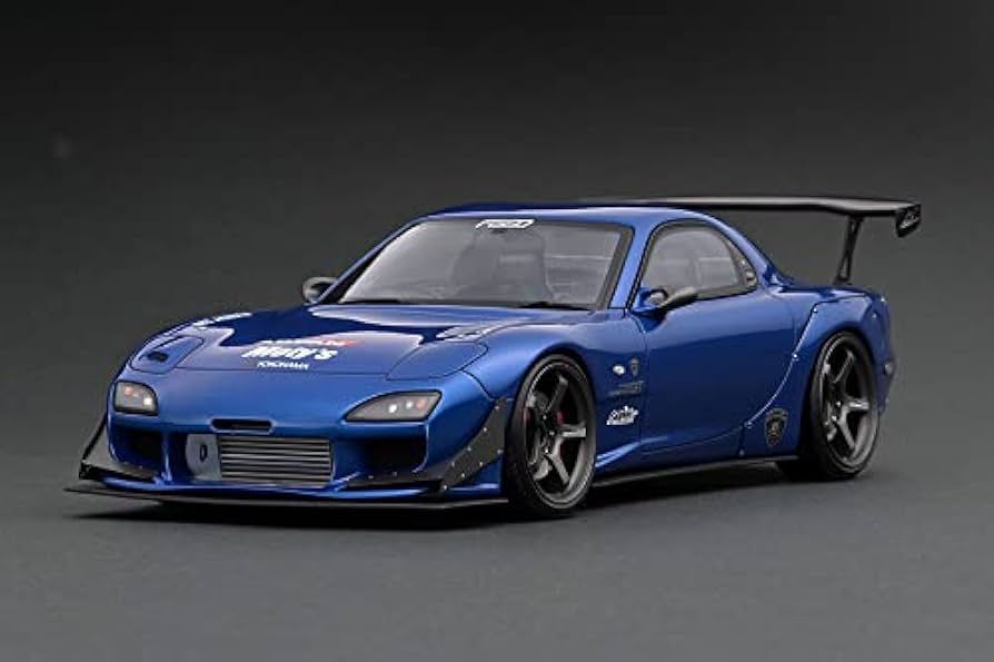 Amazon | イグニッションモデル 1/18 FEED マツダRX-7 (FD3S) ブルー