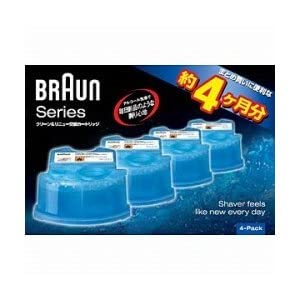 Amazon | BRAUN ブラウン クリーン&リニュー専用洗浄液カートリッジ(4