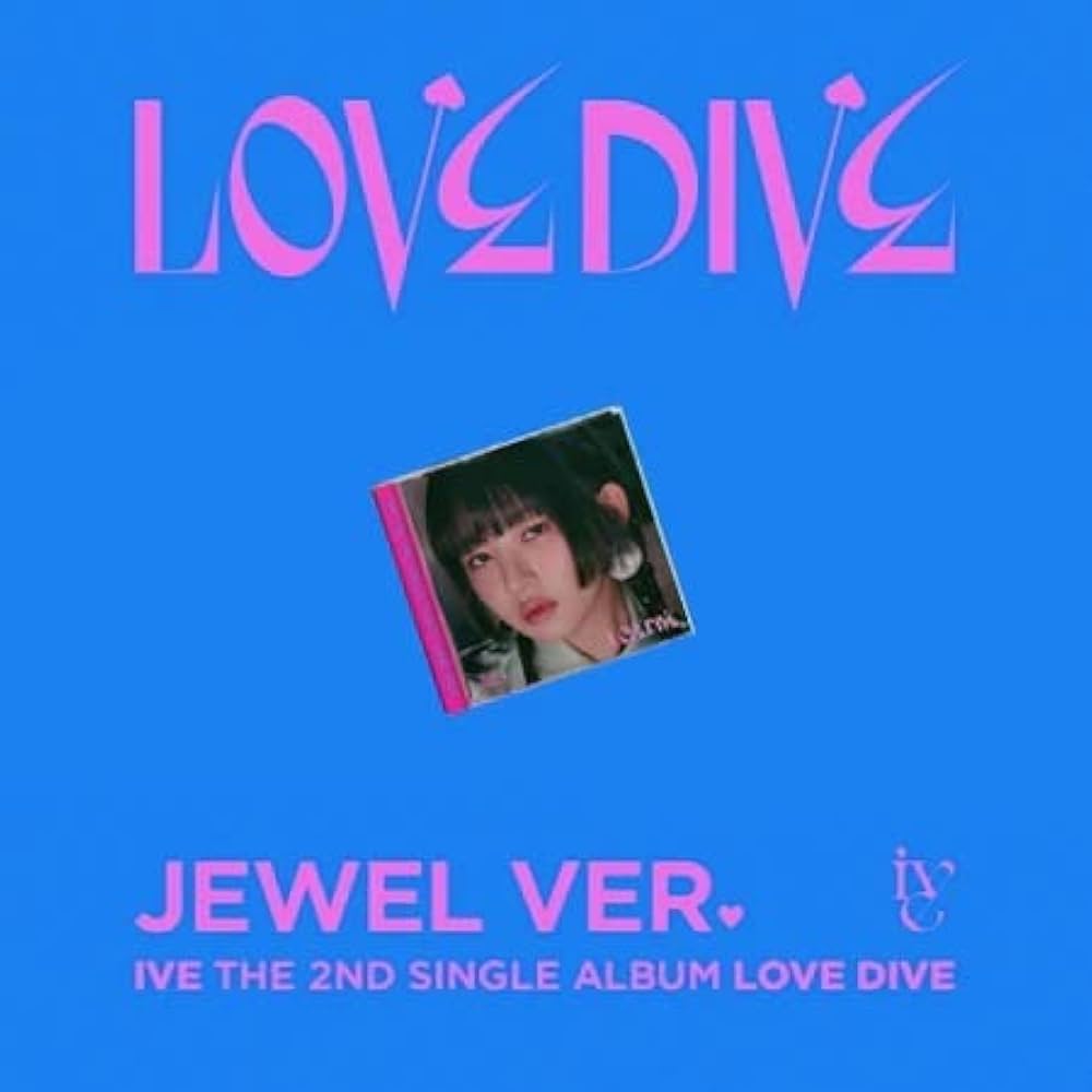 Amazon.co.jp: IVE - REI Ver 2nd Single Album LOVE DIVE Jewel Case