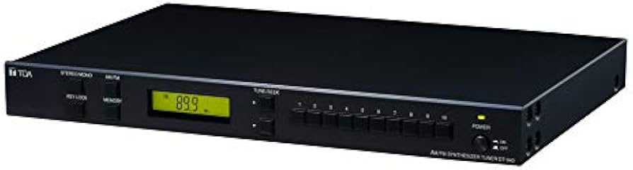 Amazon.co.jp: TOA AM/FMラジオチューナー DT-940 : 家電＆カメラ