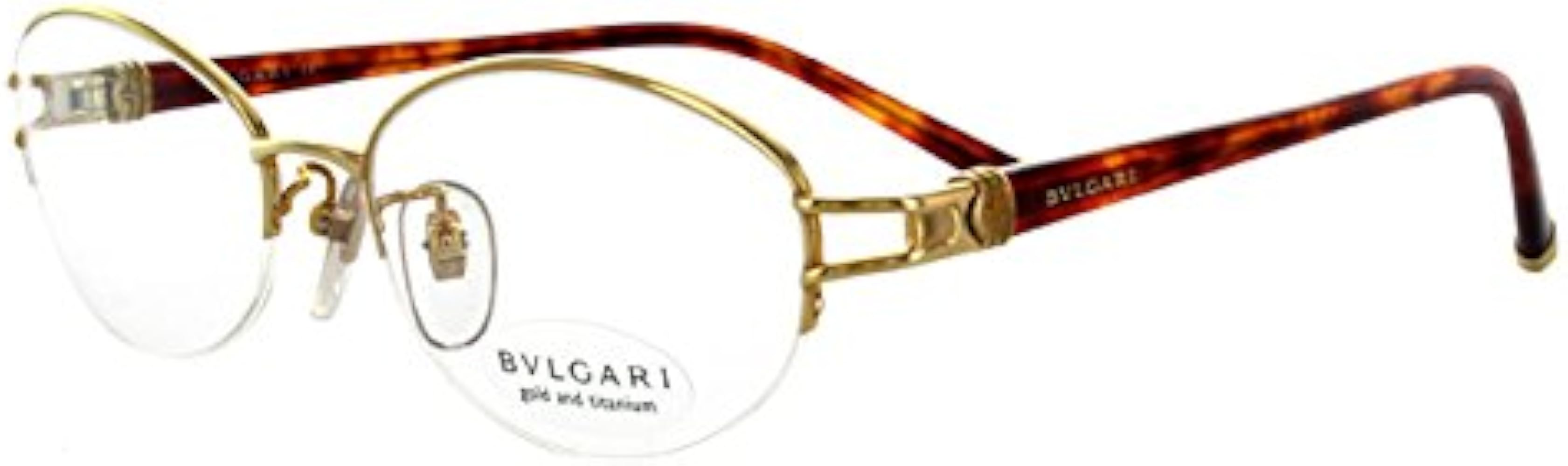 BVLGARIメガネ 度ありレンズ交換前提 付属品無し ヴィンテージ 現状