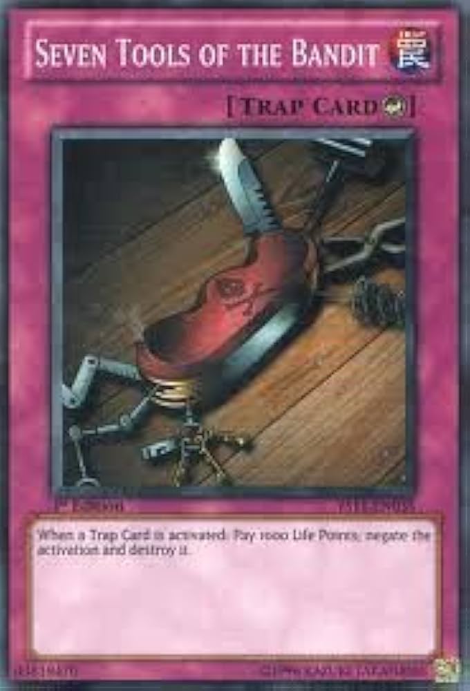 Amazon.co.jp: 遊戯王 英語 盗賊の七つ道具 ノーマル 1ST : ホビー