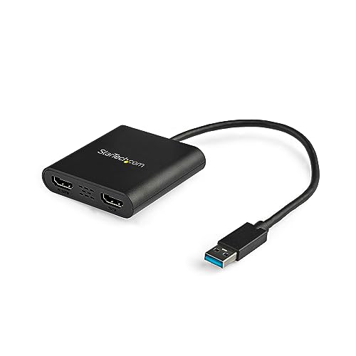Amazon | StarTech.com USB 3.0 - HDMI変換アダプター/2画面/4K30Hz+