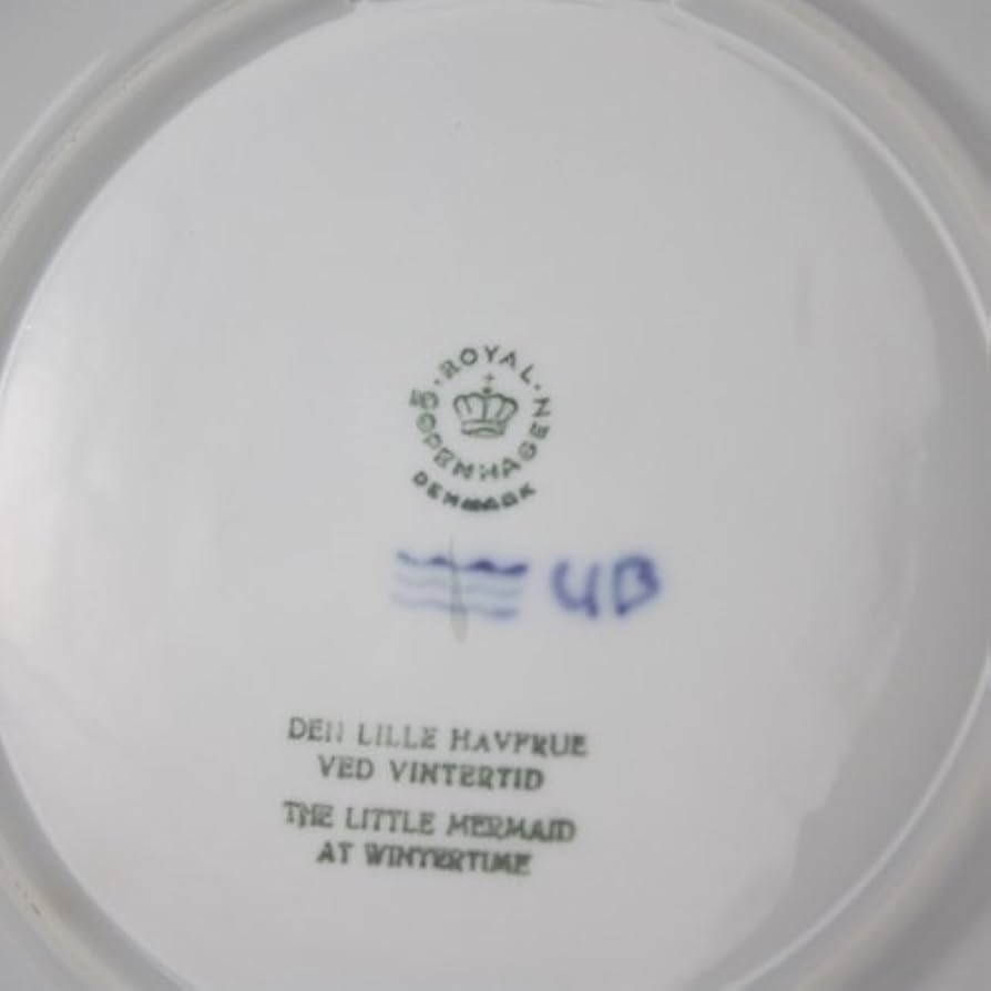 Amazon.co.jp: 1962年 ロイヤルコペンハーゲン イヤープレート