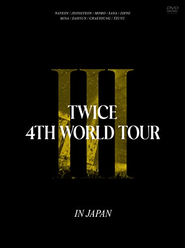TWICE - TWICE 4TH WORLD TOUR 'III' IN JAPAN (Ltd Ed) [DVD] | eBay