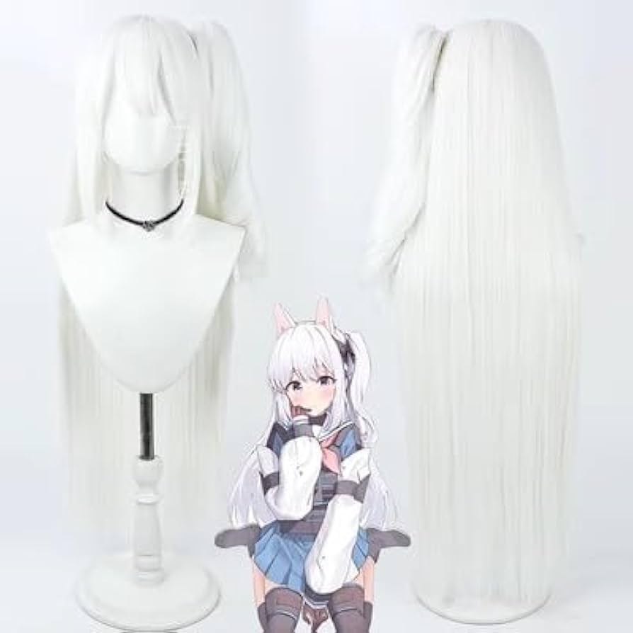 和狐 ヒフミ ブルーアーカイブ ウィッグ、服、ヘイロー