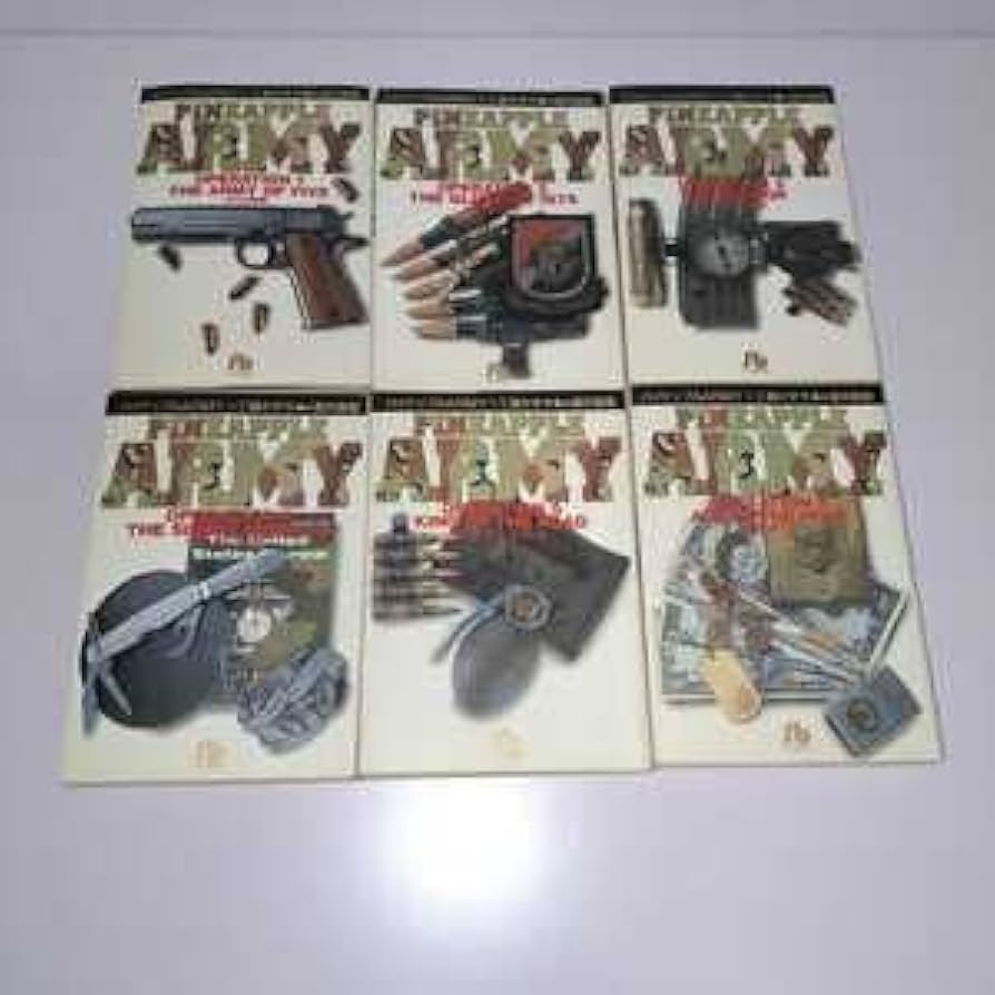 Amazon.co.jp: パイナップルARMY 文庫版 1～6巻 6冊セット 全巻初版