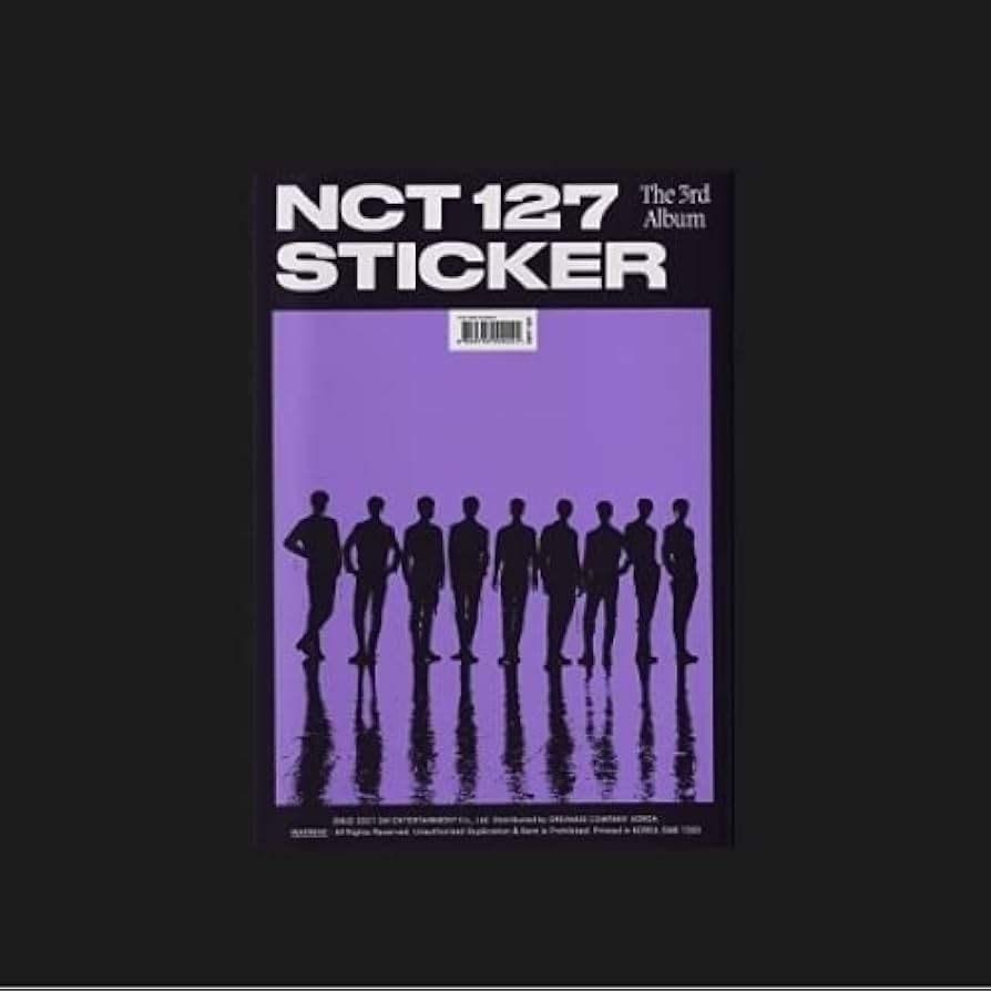 Amazon.com: S.M NCT 127 - Sticker [Sticker ver.] Album+Folded