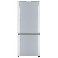Amazon | 三菱 冷蔵庫 ボトム冷凍室 右開き 146L ピュアシルバー MR