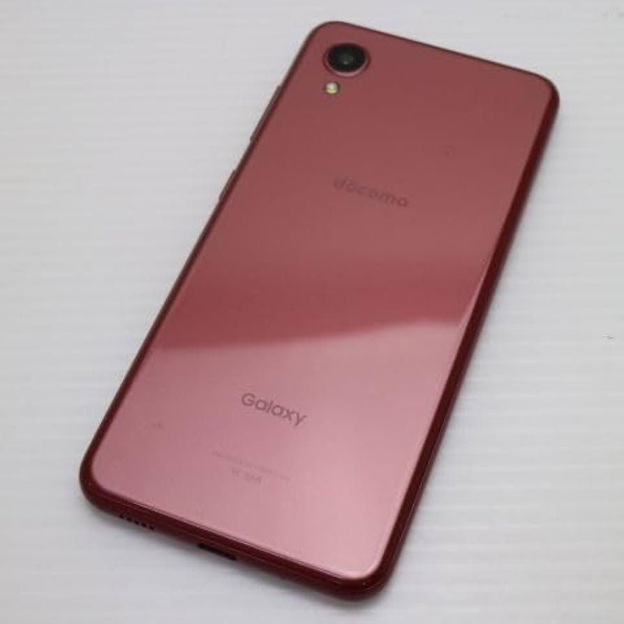 Amazon | docomo Galaxy A22 5G レッド SIMフリー | docomo