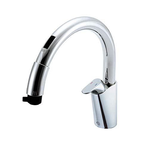 LIXIL INAX ワンホールタイプ ハンドシャワー付 タッチレス水栓(乾電池