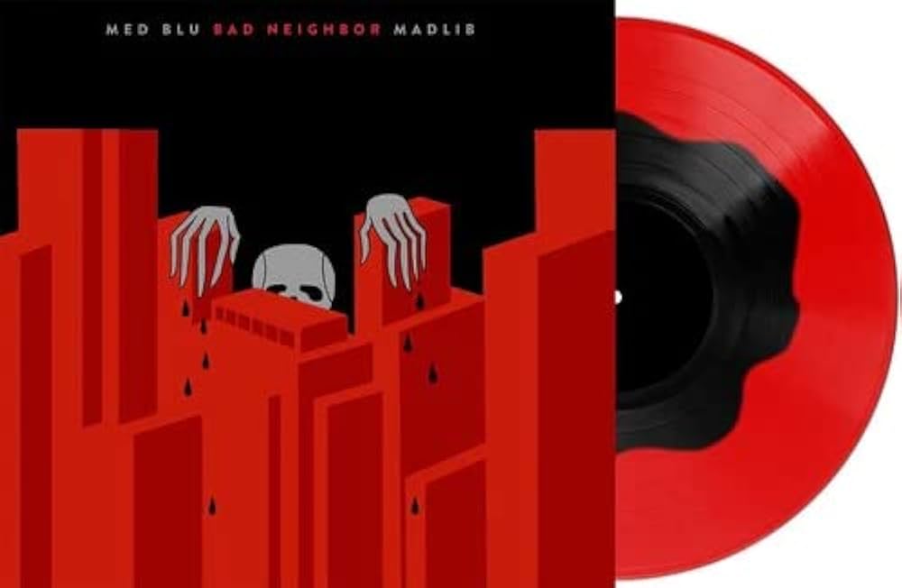 M.E.D. - Bad Neighbor - Exclusive Limited Edition Red & Black