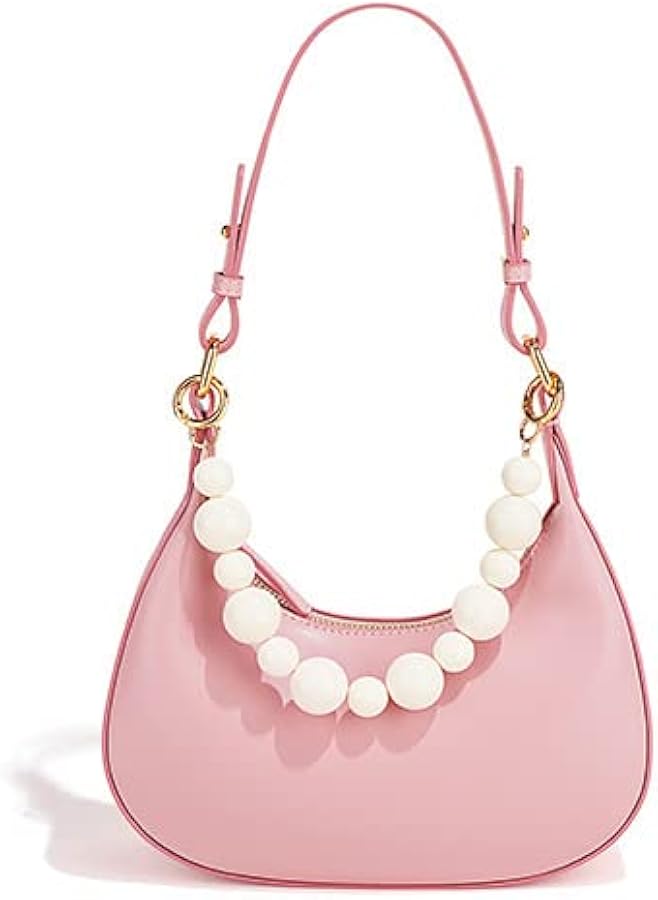 Half Moon Bag Pearl Cowhide Undrarm for Women Bags Coach Handbags