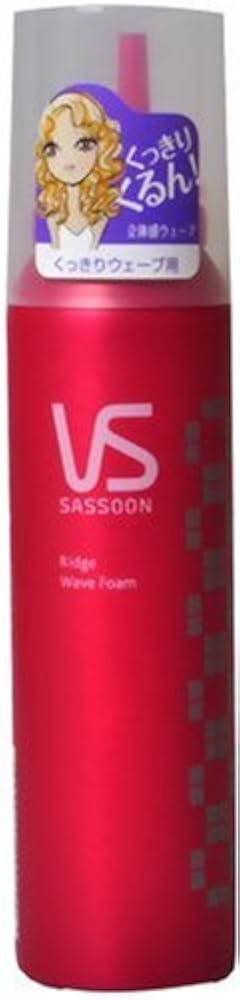 Amazon | ヴィダルサスーン リッジウェーブフォーム 150g | Vidal