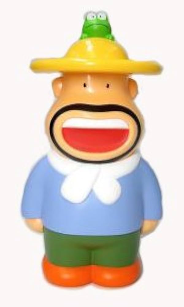 Amazon.co.jp: Meiji ノベルティ ソフビ貯金箱 カールおじさん カエル
