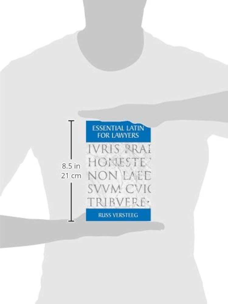 Amazon.com: Essential Latin for Lawyers (English and Latin Edition