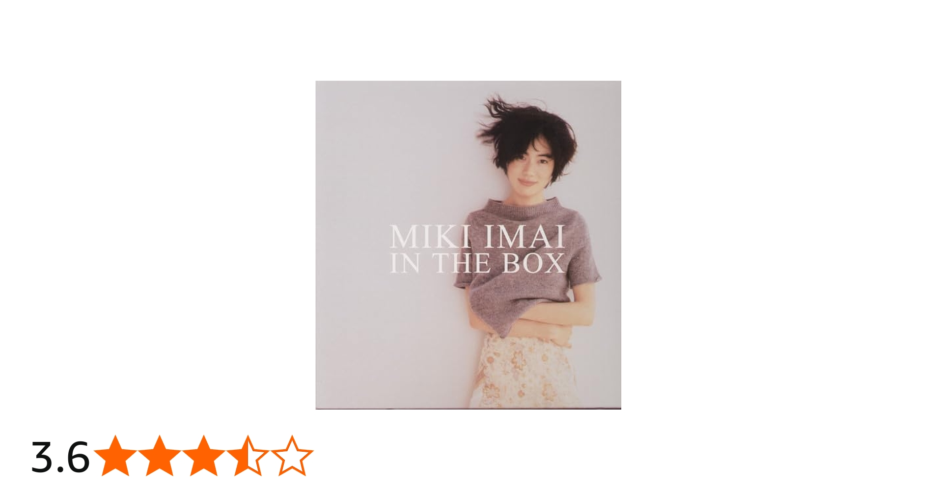 Amazon.co.jp: MIKI IMAI IN THE BOX: ミュージック