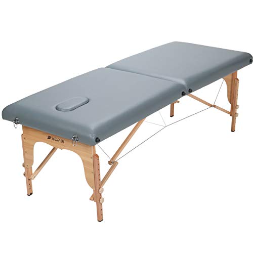 ワールドジェイビー 軽量折りたたみマッサージベッド 木製・有孔
