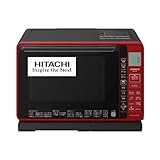 HITACHI スチームオーブンレンジ ヘルシーシェフ レッド 22L MRO-S7A R