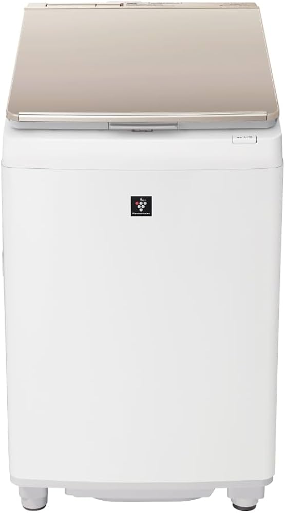 Amazon | シャープ タテ型 洗濯乾燥機 ES-PW8H-N ダイヤカット穴なし槽