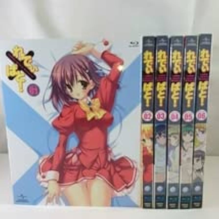 Amazon.co.jp: れでぃ×ばと! 特典全付 Blu-ray 全6巻セット 初回版 可